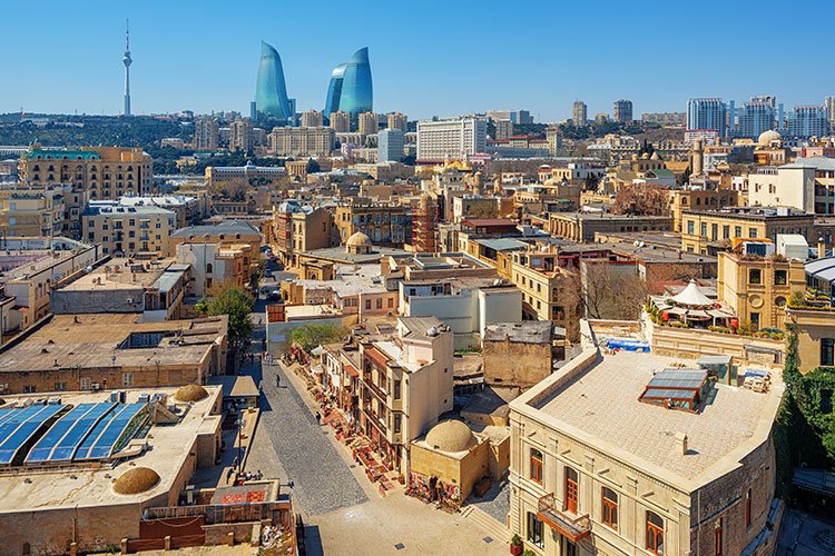 Azerbaijan, Baku City Center