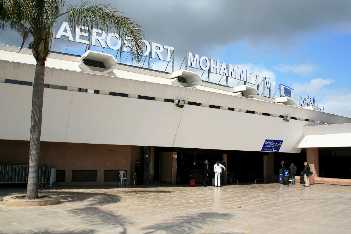 Morocco, Casablanca Airport