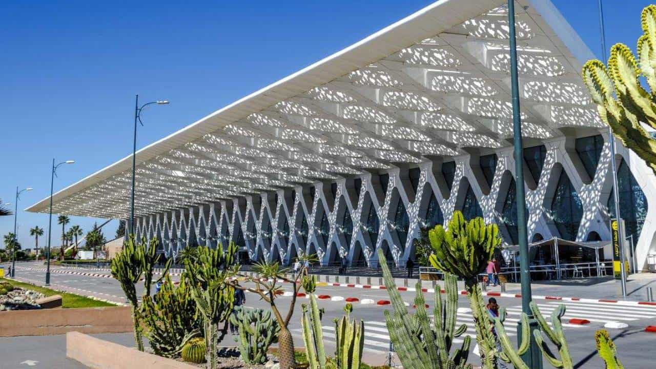 Morocco, Marrakech Airport