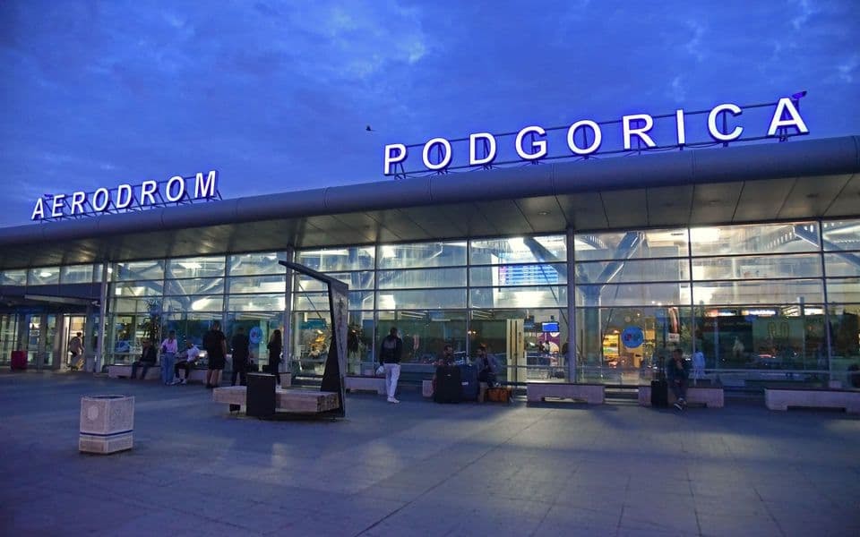 Montenegro, Podgorica Airport